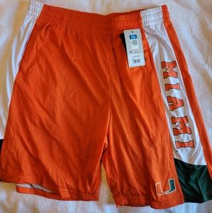 University of Miami shorts